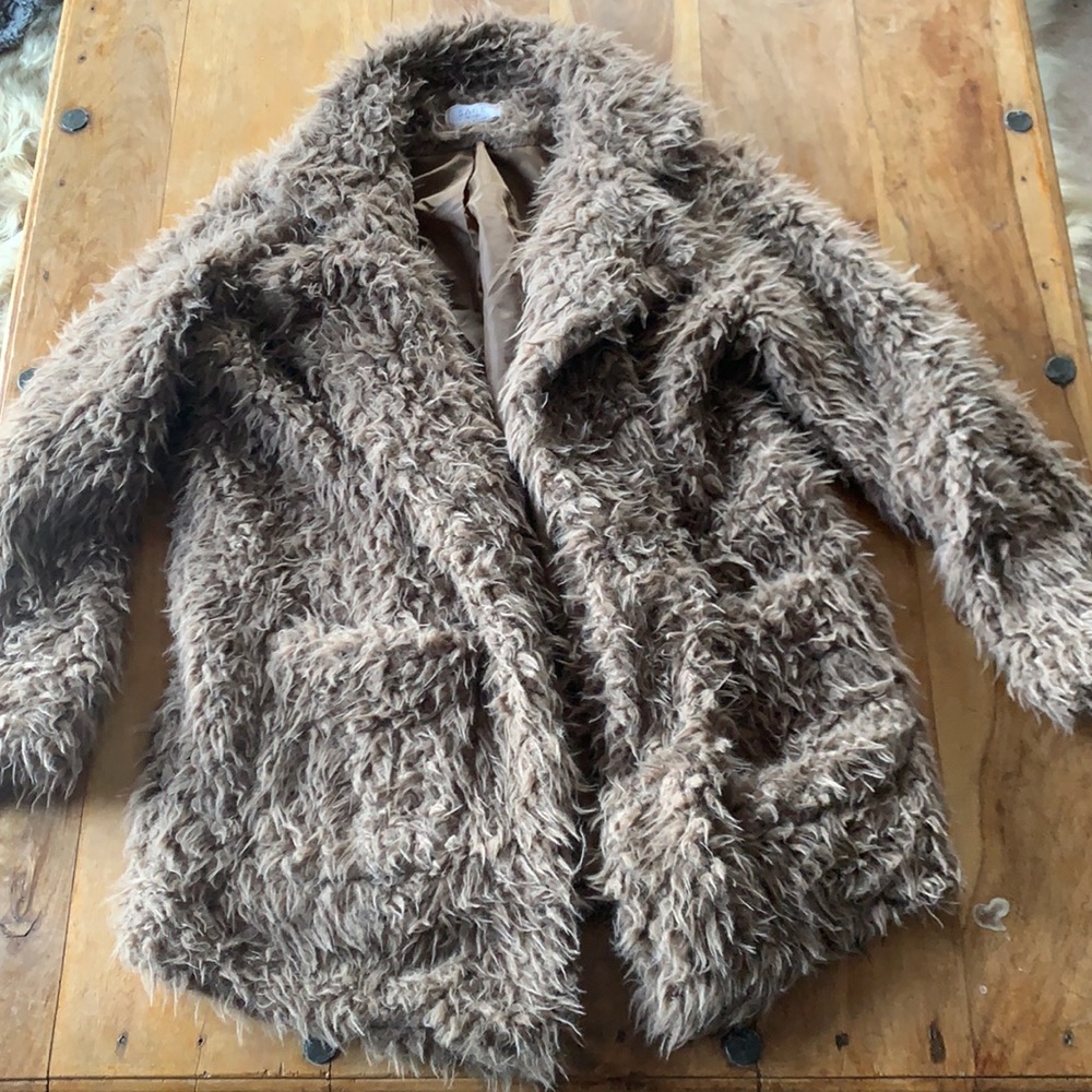 Fluffy jacket
